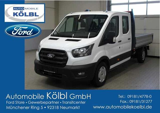 Ford Transit 350L3 Doppelkabine Pritsche Trend, AHK